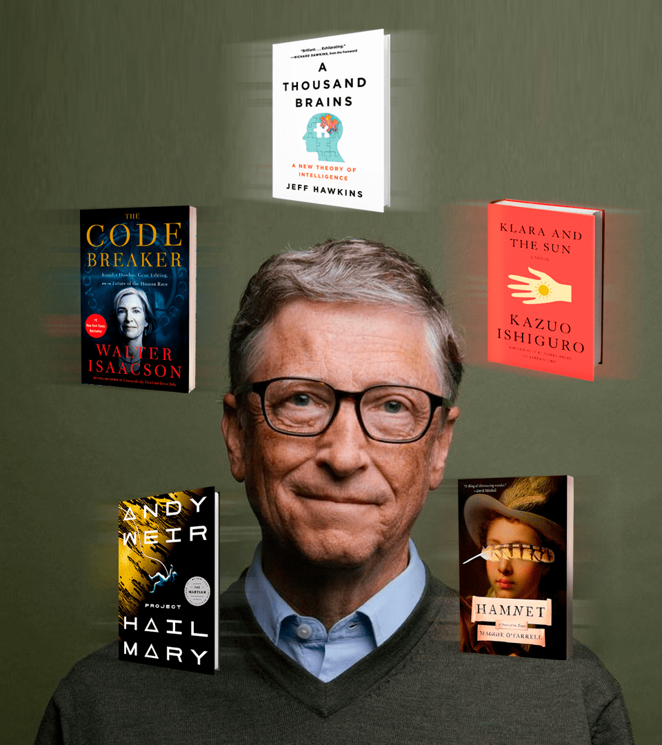 Los 5 libros recomendados por Bill Gates